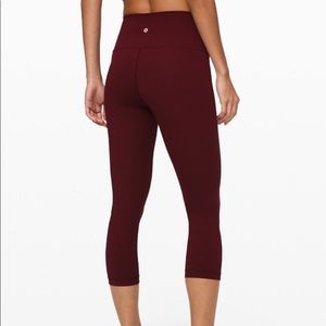 Lululemon Wunder Under Luxtreme crop 21”